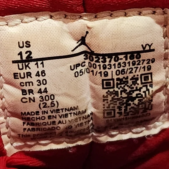 Air Jordan 9 "Gym Red" Mens. - Picture 15 of 16